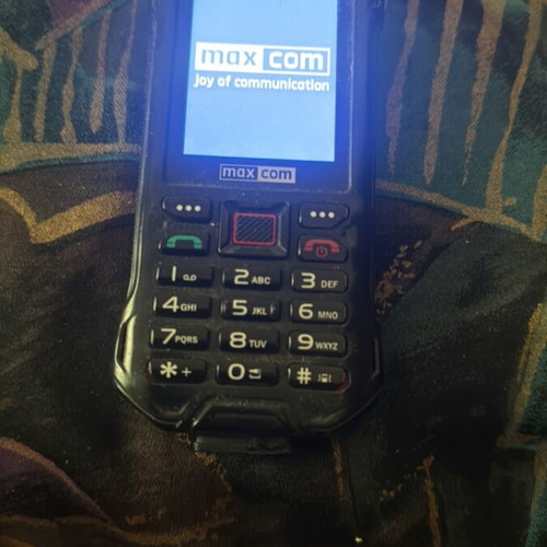 Maxcom MM917 κινητό μεταχειρισμένο, ανθεκτικό, μαύρο, μέχρι 7.9 MP κάμερα