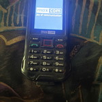 Maxcom MM917 κινητό μεταχειρισμένο, ανθεκτικό, μαύρο, μέχρι 7.9 MP κάμερα