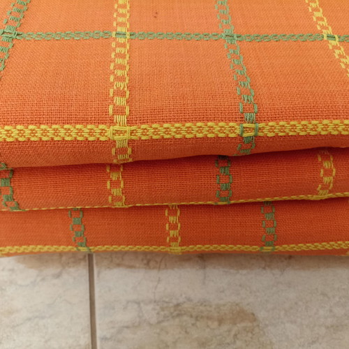 Woven cotton summer throws, pack of 2 pieces