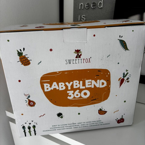 Babyblend Sweetyfox 360 Baby Food Maker like new