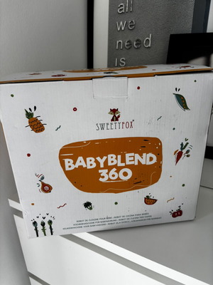 Babyblend Sweetyfox 360 Baby Food Maker like new