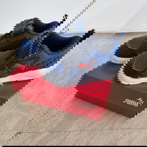 Puma Αθλητικά Παιδικά Παπούτσια Running Fun Racer Navy Μπλε σαν ολοκαίνουργια