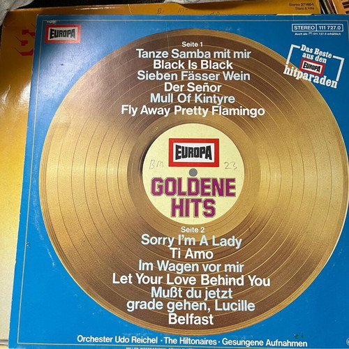 Goldene Hits vinyl like new, Latin