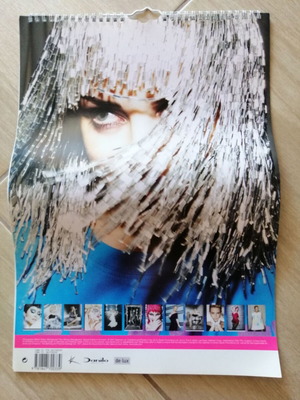 Kylie Minogue X Official Calendar 2008 used, collectible