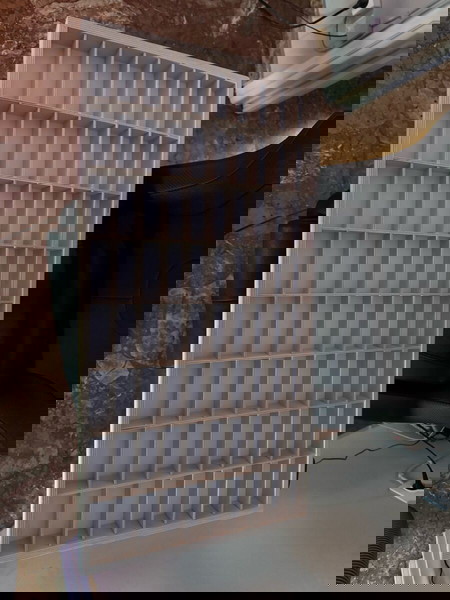 Ξύλινο ράφι 78.5 χ 4.5 χ 40cm 80 θέσεων για κλίμακα 1/64