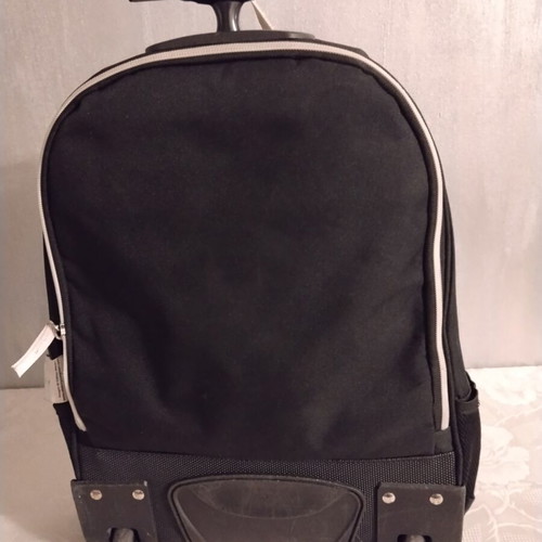 Ronaldo trolley school bag with 3 compartments