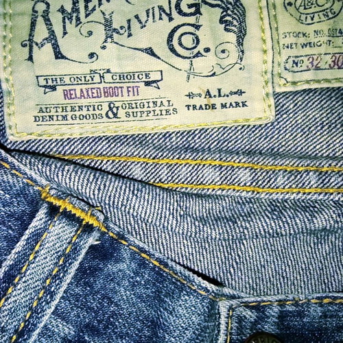 American Living denim bermuda shorts used, slim fit, size W30