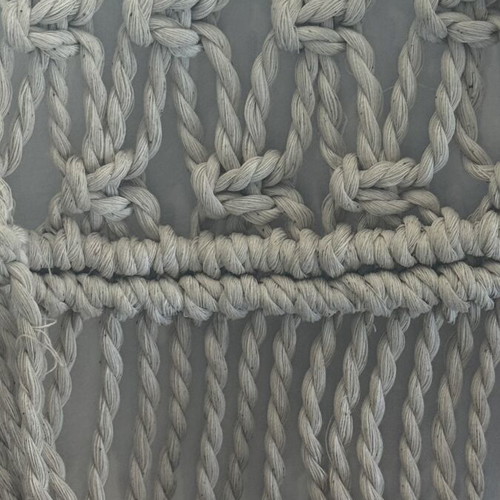 Macrame wall hanging large 130 cm length natural rope