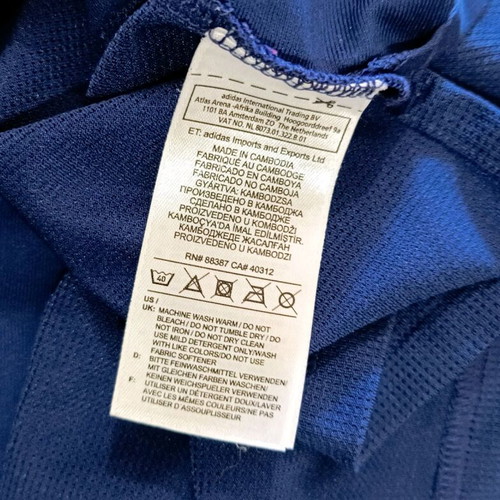 Djurgardens IF Adidas 2018 training jersey size S like new
