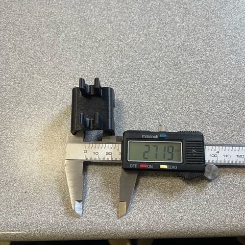 Chainsaw Screwdriver Holder 3D Printed with Hard Plastic and Plexiglass