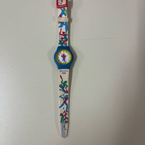 Children's watch Olympic Atlanta 1996 like new, multicolor