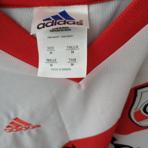 River Plate football jersey like new, official replica, Adidas, size M