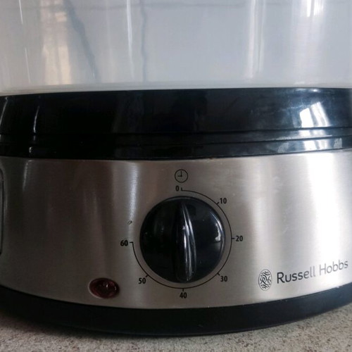 Russell Hobbs steamer like new, 800W, 9l, 3 tiers