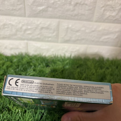 Pokémon Silver Version Game Boy Color used, complete with accessories