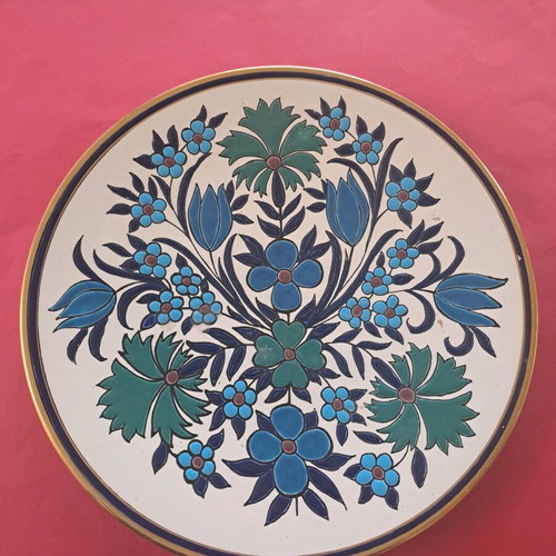 Nassos wall plate like new, collectible Rhodian 33cm