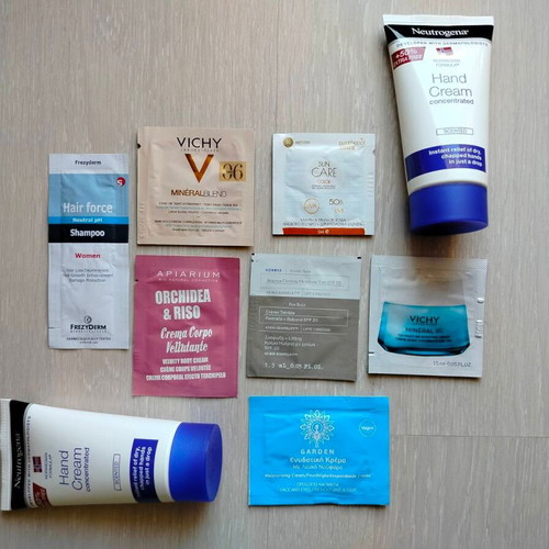 Neutrogena hand creams and samples new