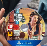 GTA 5 PS4 version like new without cover