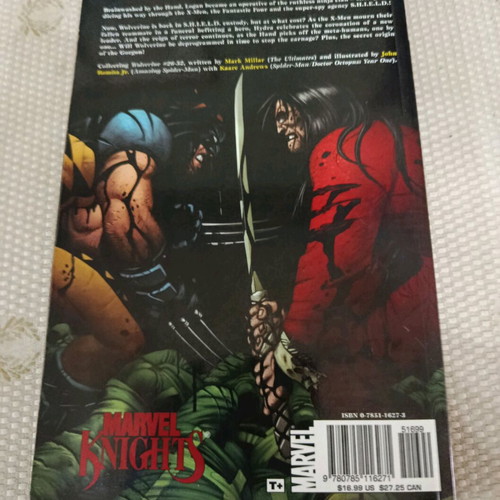 Wolverine Agent of Shield Enemy of the State volumes 1 and 2 TPB Marvel Knights
