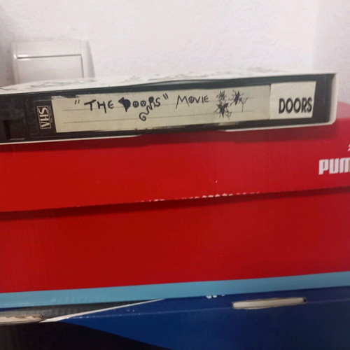 VHS tape used with The Doors movie, subtitles