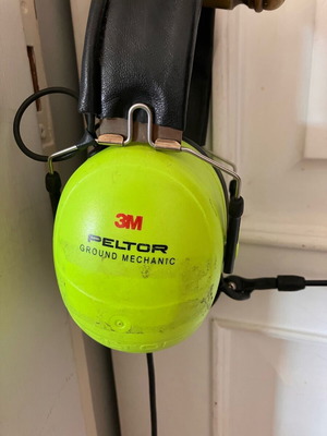 3M Peltor MT7H79F-01 GB communication earmuffs used, two-way