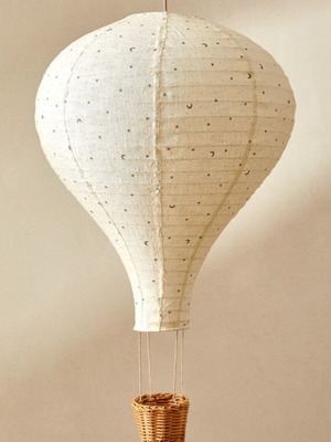 Zara Home φωτιστικό αερόστατο σαν καινούργιο με αστεράκια