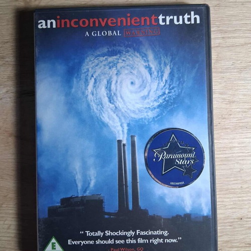 An Inconvenient Truth DVD used documentary without Greek subtitles