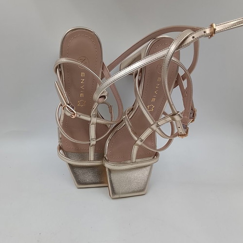 Envie women's sandals like new, size 36, gold