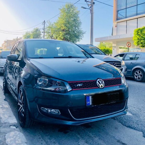 Volkswagen Polo RLine 6R 1.4L βενζίνη χειροκίνητο ασημί σαν καινούργιο