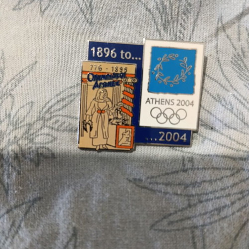 Athens 2004 Olympic Games pins set of 4, like new