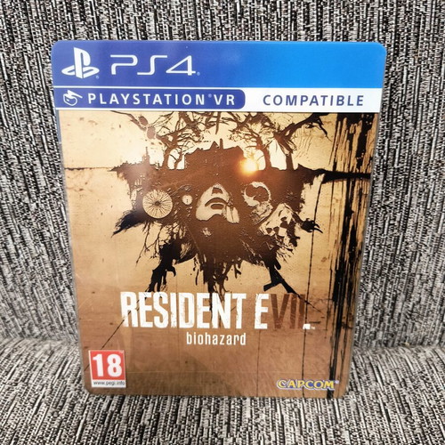 Resident Evil Biohazard 7 Steelbook edition PS4 used