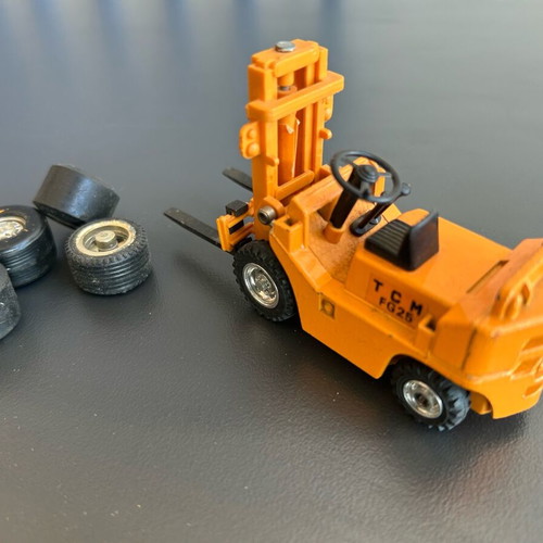 Clark used metal toy car miniature functional