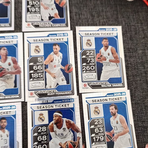 Panini basketball cards, set