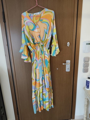Jeff Gallano summer dress like new, colorful, size L