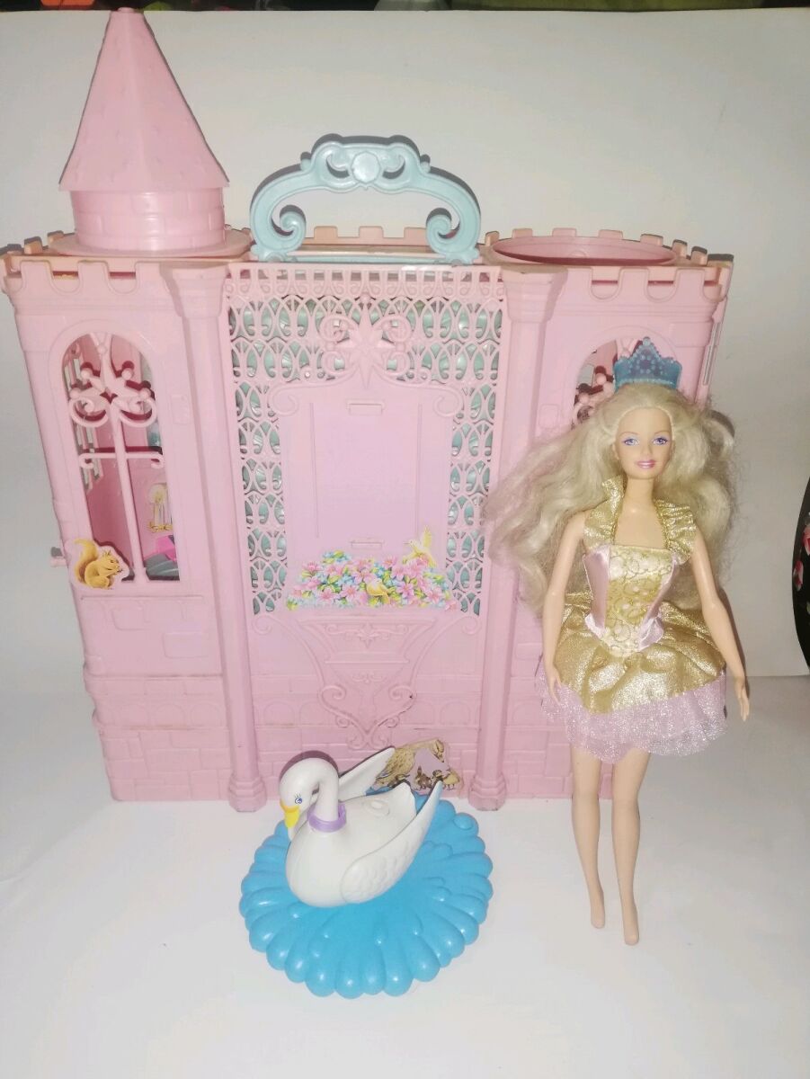 Barbie swan lake doll house online