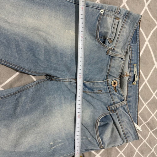 Pull & Bear light wash low-rise jeans like new, size L