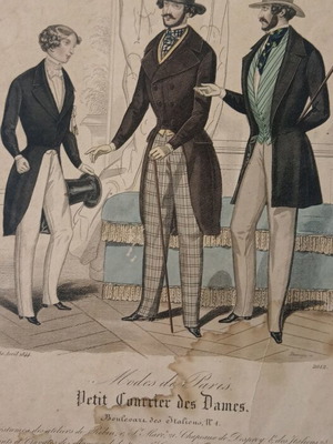 Френска гравюра 1844
