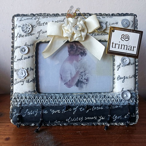 Trimar photo frame and wall clock set new