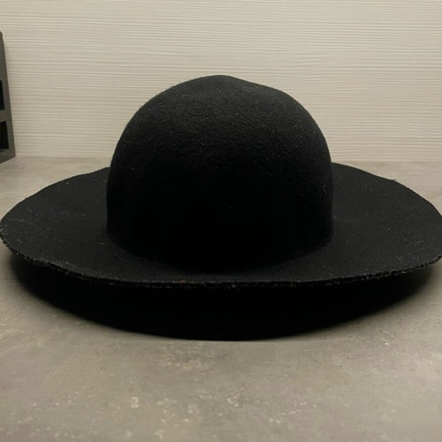 H&M hat black 100% wool like new, size M