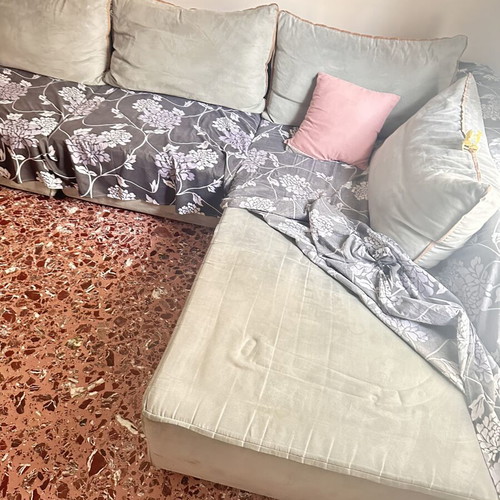 Living Room Furniture Set used with double bed, mattress, TV, kitchen appliances