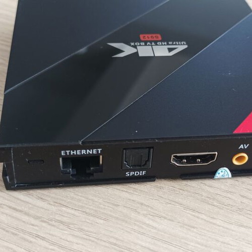 H96 Pro+ 4k Android TV Box like new