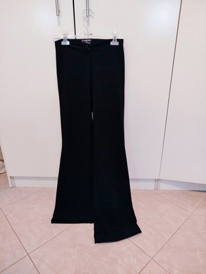 Absolute flared pants black like new, size S
