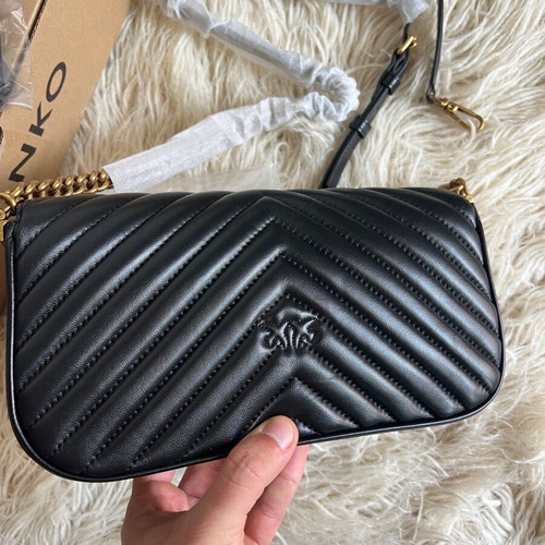 Pinko Shoulder Bag New Black
