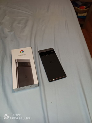 Google Pixel 6 Pro smartphone like new, 128GB, dual SIM, black