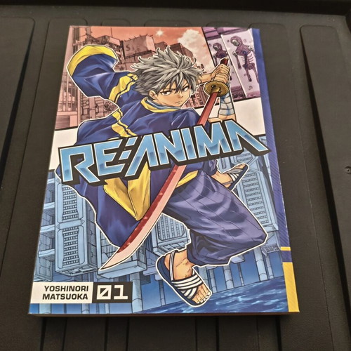 ReAnima vol.1 manga like new, Greek language