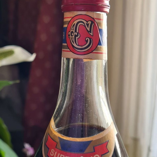 Capari Vermouth Tipo Torino 1970 collectible sealed bottle