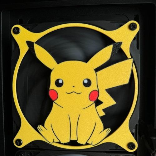 Pokemon fan cover 120mm like new, 1 piece