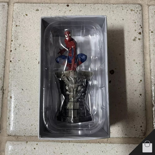 Marvel The Amazing Spider-man Black Costume Rooftop Classic Eaglemoss Statue new, 11cm