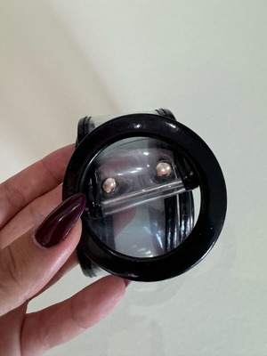 Transparent belt 95cm unused