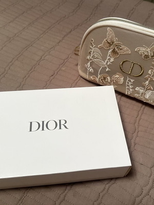 Dior toiletry bag, beige