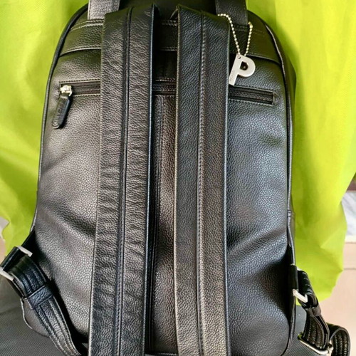 Picard leather backpack like new, black